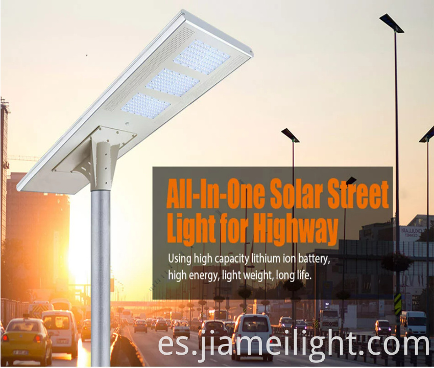 solar led street lamp post